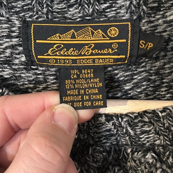 VTG Eddie Bauer wool chunky sweater - Picture 2 of 8